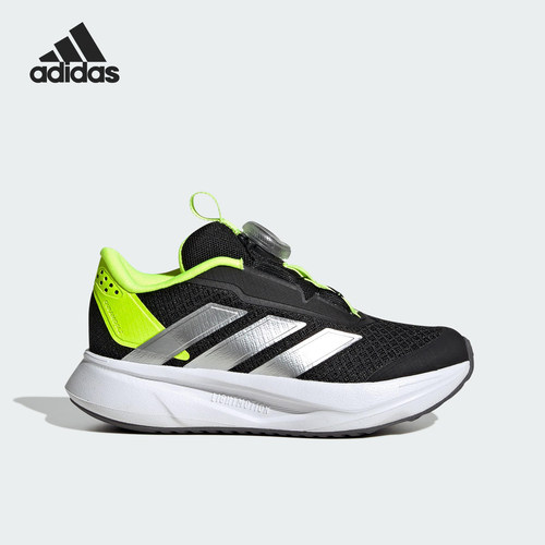Adidas/阿迪达斯正品2025春夏款儿童旋转按钮跑步鞋JI1694