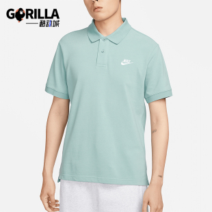 宽松透气翻领POLO衫 新款 男士 309 CJ4457 耐克正品 Nike 夏季