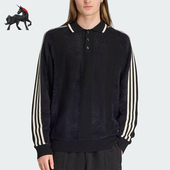 日常套头耐穿休闲POLO衫 三叶草男士 JX3835 阿迪达斯正品 Adidas