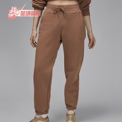 耐克女士复古运动加绒束脚长裤