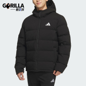 日常经典 2025男士 运动保暖连帽羽绒服KF4400 阿迪达斯正品 Adidas