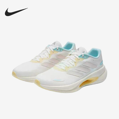 Adidas/阿迪达斯正品VELOSTAR新款女白浅蓝色鞋经典跑步鞋KJ5181