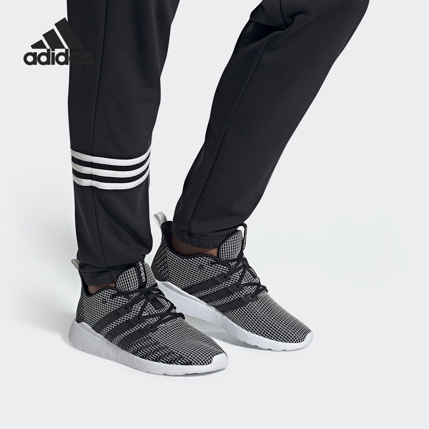 Adidas/阿迪达斯正品 当季新款男子透气轻质运动休闲鞋EG3192,运动鞋new,运动休闲鞋,淘宝优惠券,粉丝福利购,淘宝优惠卷