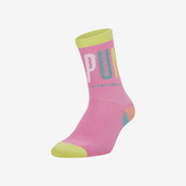 彪马正品 新款 男女清新针织透气中筒袜一双装 Puma 935588