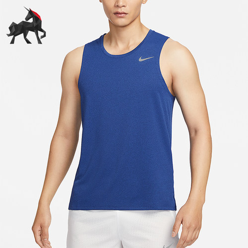 Nike/耐克正品2025秋季款男士套头运动跑步无袖背心T恤DV9322-481