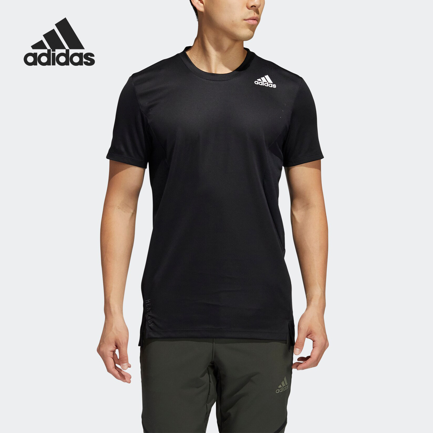 Adidas/阿迪达斯官方正品秋季新款男子跑步运动服上衣T恤GL7305,运动服/休闲服装,运动T恤,淘宝优惠券,粉丝福利购,淘宝优惠卷