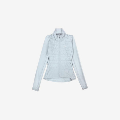 Nike/耐克正品女士印花图案拉链字母立领厚款棉服AQ4739-012