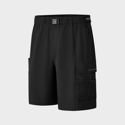 Skechers/斯凯奇正品夏季款男士轻便运动梭织短裤P125M065-0018
