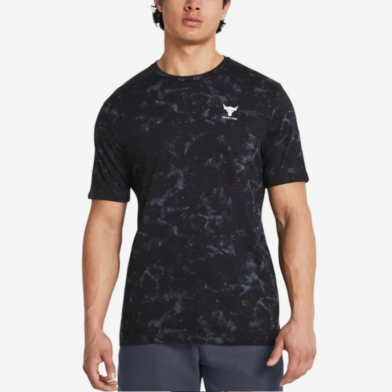 UA/安德玛正品Payof AOP Graphic男士训练运动短袖1383194-001