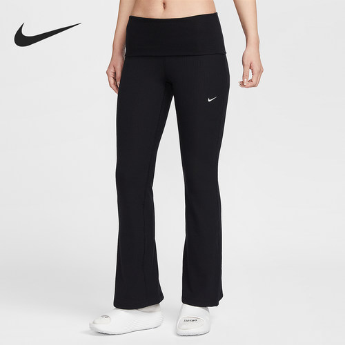 Nike/耐克正品春季款女士休闲紧身中腰针织运动长裤IF0241-010