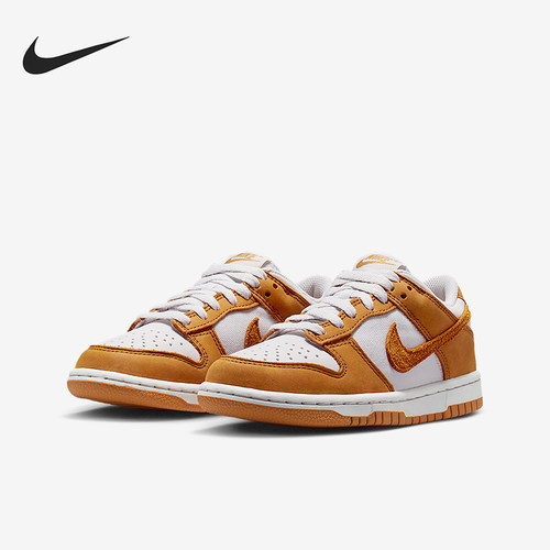 Nike/耐克正品Dunk Low GS女子大童休闲轻便经典运动鞋HQ9293-001