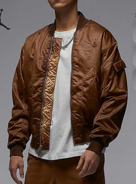 Nike/耐克正品春季新款男士宽松运动休闲拉链外套FN6544-231