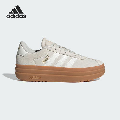 Adidas/阿迪达斯正品VL COURT BOLD女士运动厚底休闲板鞋JQ5633