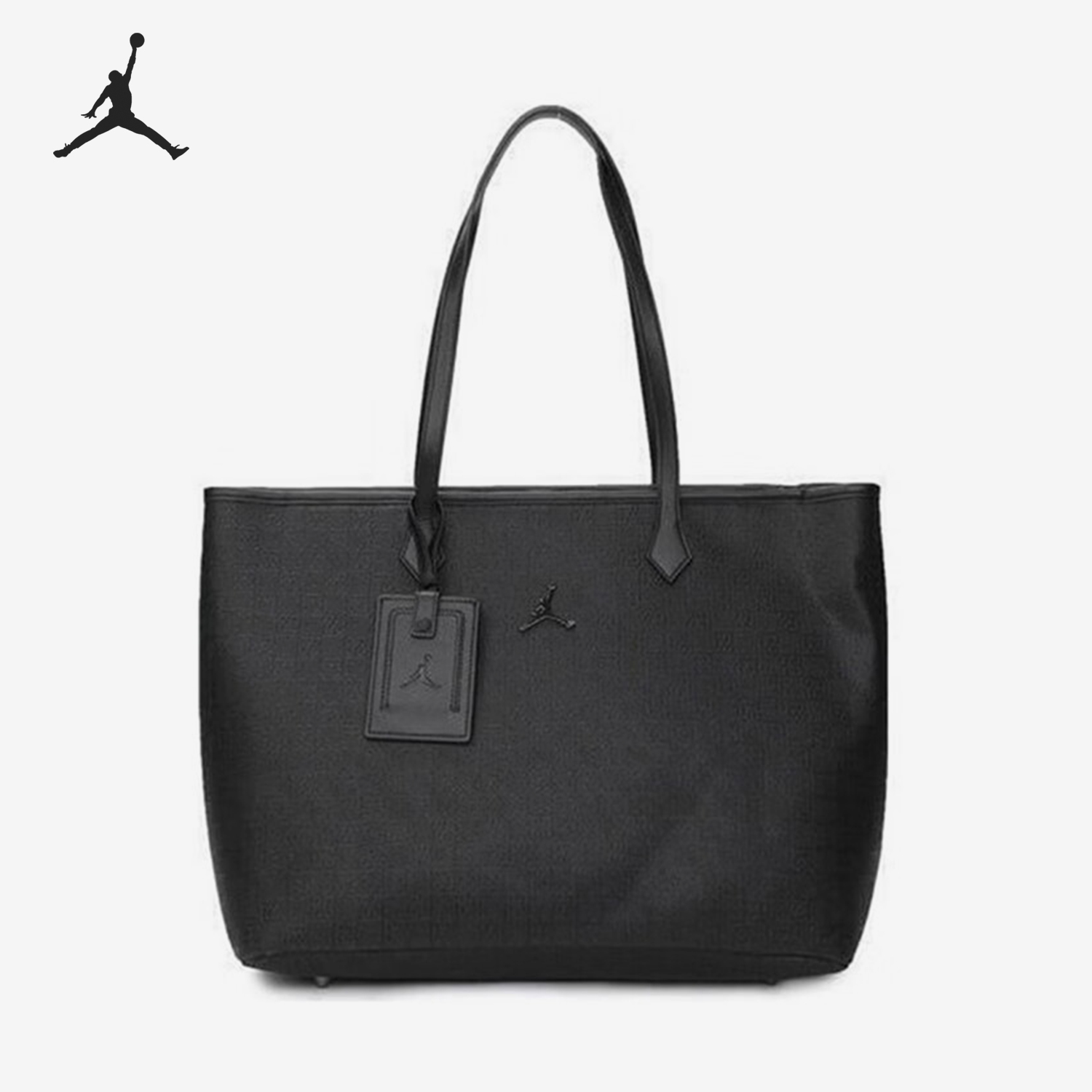 Nike/耐克正品JORDAN男女同款拉链简约经典托特包HV1615-010