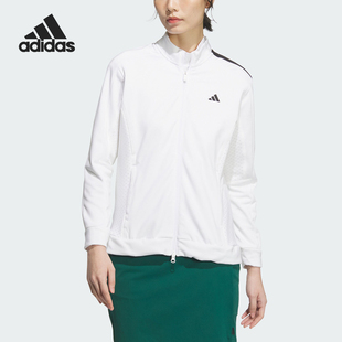 Adidas 女士立领简约休闲外套IS4793 阿迪达斯正品 2024新款