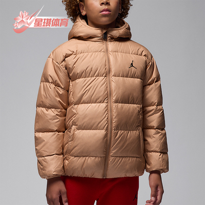 Nike/耐克正品JORDAN大童透气经典运动休闲保暖羽绒服IQ9986-200