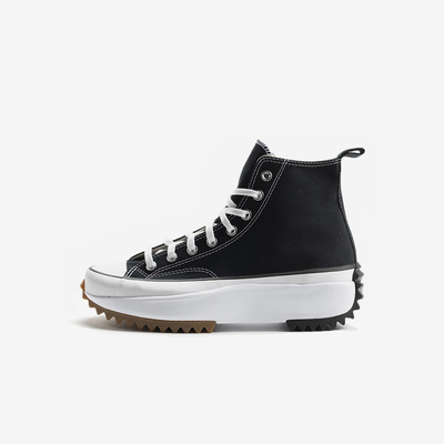 Converse匡威 1970S Run Star Hike增高厚底高帮帆布鞋 166800C
