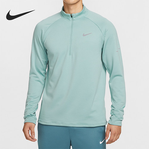 Nike/耐克正品2025冬季男士柔软加绒保暖运动长袖T恤HV2708-017