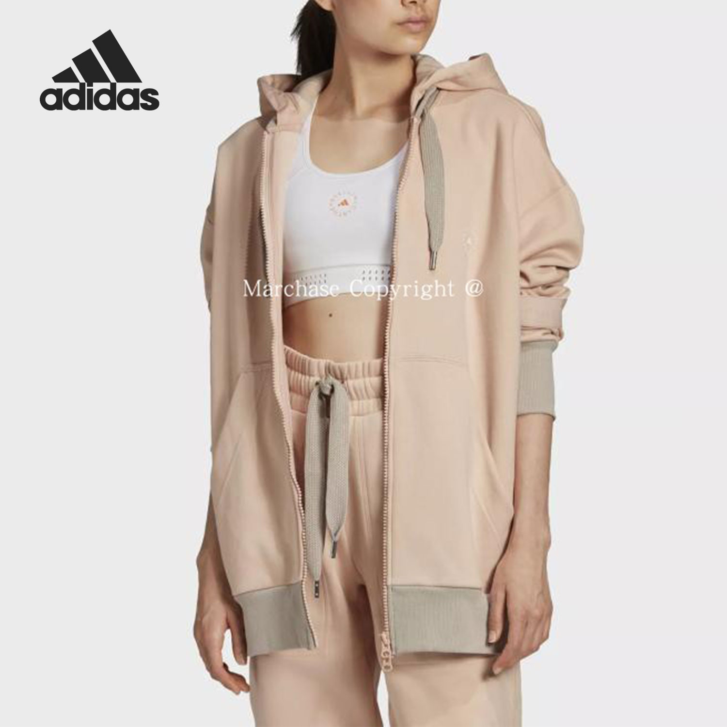 阿迪达斯正品女子运动外套