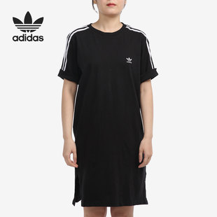 GN2777 三叶草女子舒适休闲运动连衣裙 阿迪达斯官方正品 Adidas