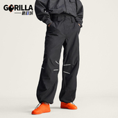 Adidas JW2687 TP女士休闲宽松梭织抽绳运动裤 阿迪达斯正品 WOVEN