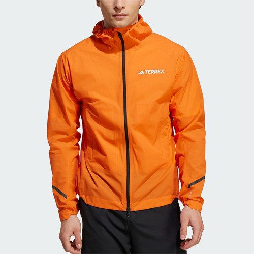 Adidas/阿迪达斯正品JACKET男士跑步户外宽松运动冲锋衣KA5873
