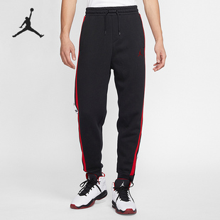 Nike/耐克正品JORDAN AJ束脚加绒男子串标运动休闲长裤 DD2329