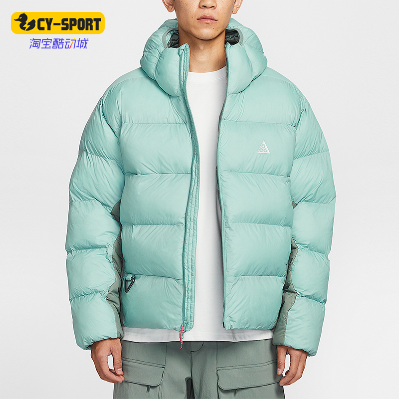 Nike/耐克正品Therma-FIT男士运动宽松保暖连帽棉服FV8911-017