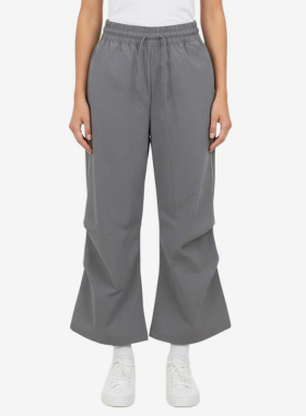 Adidas/阿迪达斯正品FOS纯色裤女灰色运动裤经典休闲裤装KW5715