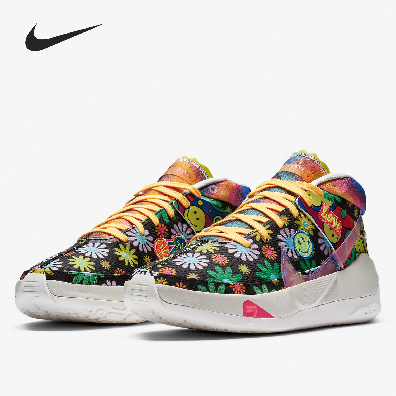 nike/耐克官方正品杜兰特男子中帮系带缓震耐磨运动篮球鞋 da1341