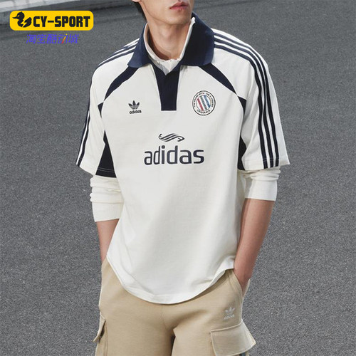 Adidas/阿迪达斯正品三叶草男士宽松经典透气翻领Polo衫KD0945