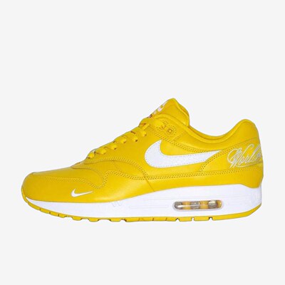 Nike耐克正品Supreme x Air Max 1 87男款气垫跑步鞋HF8813-700