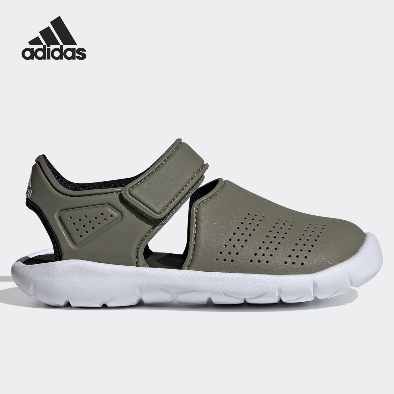 阿迪达斯夏季沙滩大童运动凉鞋