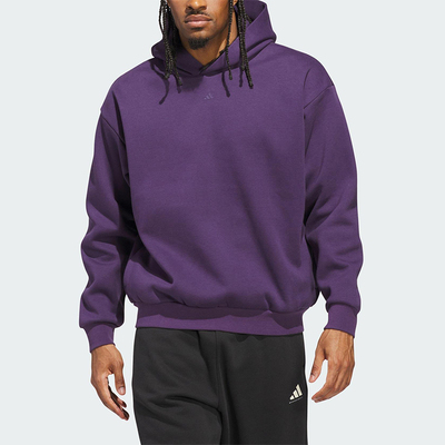 Adidas/阿迪达斯正品Basketball男女宽松连帽加绒针织卫衣JX5598