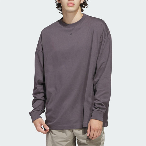 Adidas/阿迪达斯正品春秋男女透气休闲保暖运动长袖T恤JC7835