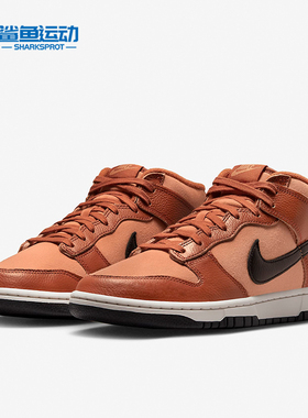 Nike/耐克正品Dunk Mid男士复古防滑耐磨运动板鞋DZ2533-200