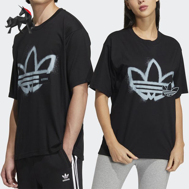 Adidas/阿迪达斯男女运动短袖