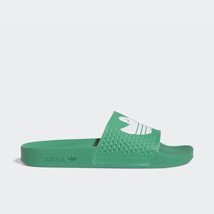 新款 Adidas 阿迪达斯正品 三叶草夏季 HQ2033 男女轻便运动拖鞋