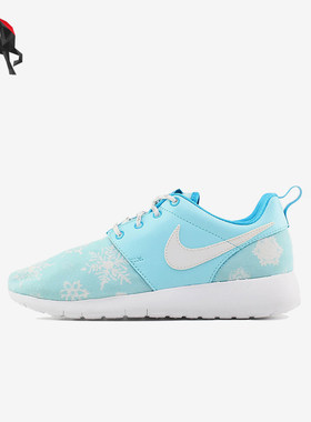 Nike/耐克正品Roshe One Print GS女子大童跑步鞋677784-401
