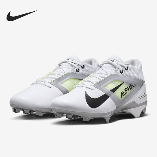 Nike耐克正品Alpha Menace 4 FG减震耐磨抓地足球鞋FD7037-100