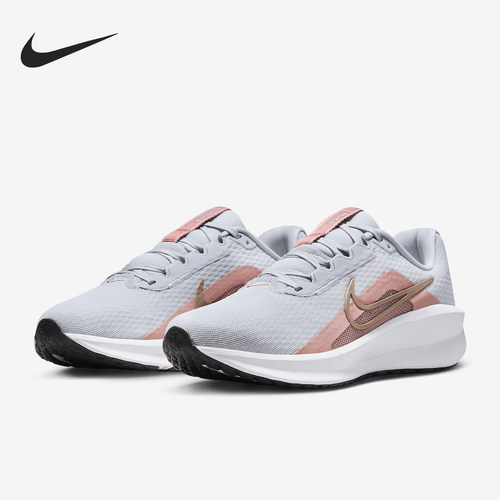 Nike/耐克正品Downshifter 13女士网面透气跑步鞋FD6476-108