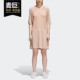 阿迪达斯正品 2019三叶草 TREFOIL Adidas DRESS 女子连衣裙CY5844