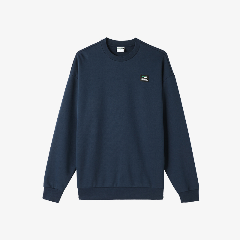 Puma/彪马正品PUMAS Crew男士宽松休闲户外针织保暖运动卫衣