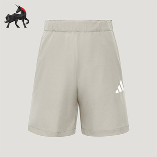 Adidas/阿迪达斯正品夏季儿童休闲户外风透气凉感运动短裤KY8367