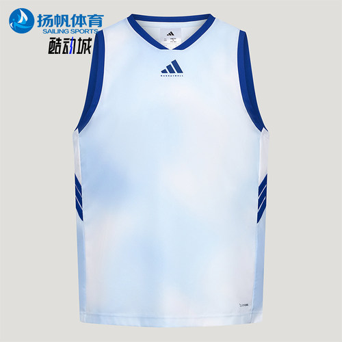 Adidas/阿迪达斯正品夏季款男士篮球运动无袖背心T恤LD2860
