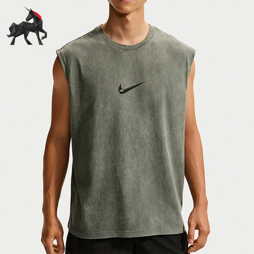 Nike/耐克正品男士健身透气时尚休闲运动无袖T恤IM6145-303
