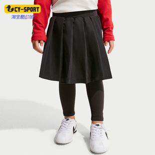 耐克正品 裙IU5443 2025冬季 婴童耐穿运动紧身休闲连裤 010 款 Nike