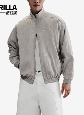 Nike/耐克正品Club男士Oversize风梭织经典运动夹克HV6918-009
