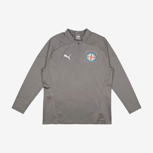 Puma彪马正品Melbourne City立领套头插肩长袖训练足球657986-13