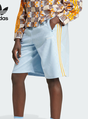 Adidas/阿迪达斯正品三叶草女士经典针织休闲运动短裤JC6143